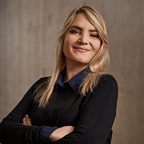 Produktmanagerin Rebecca Reinhold